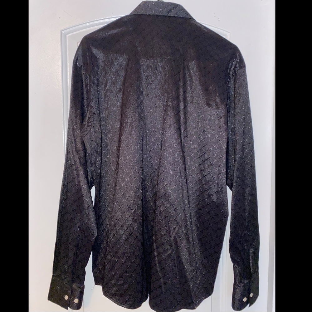 Black long sleeve Gucci Shirt